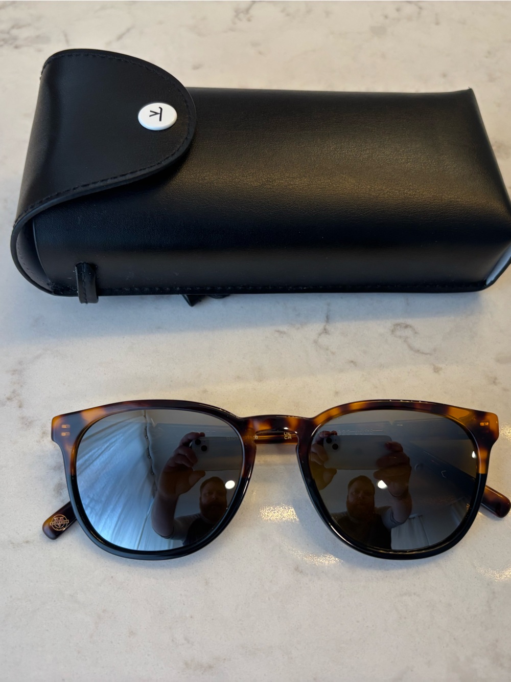 Vuarnet Belvedere Tortoiseshell Sunglasses with mineral glass Lenses